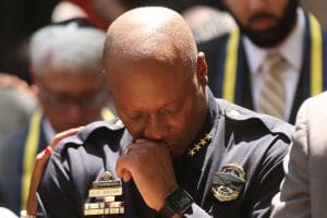Dallas Police Chief David Brown (NYT photo)
