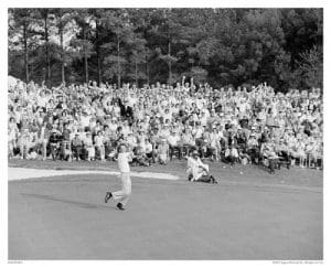 Arnie and his army at The Masters.