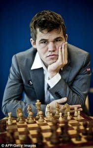 World chess champion, Magnus Carlsen (Getty Images)