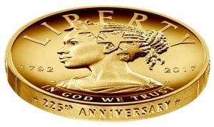 The new Lady Liberty coin