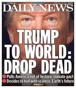 The NY Daily News gets it right, again.