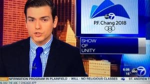 At least one TV news show had a little problem with the location of the Winter Olympics.
